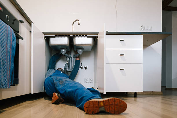 Professional Plumbing technician working in Ward, CO